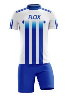 Blue Striped Jersey Set